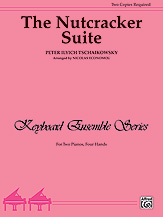 Nutcracker Suite-2 Piano/4hands piano sheet music cover